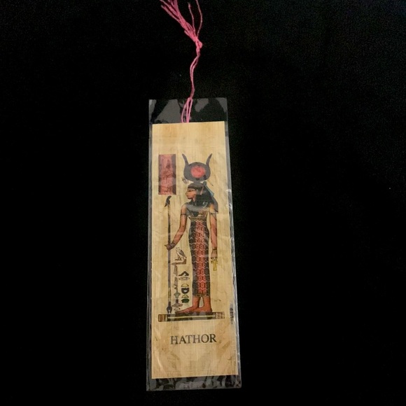Hathor was the ancient Egyptian deity of many realms bookmark - Picture 1 of 2